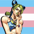 jolyne says trans rights cover art