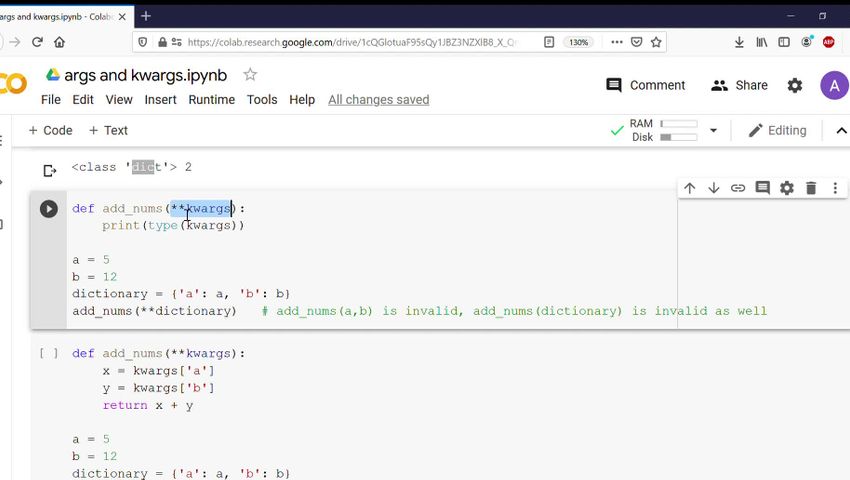 *args and **kwargs in python | Python for beginners | Python in Urdu ...
