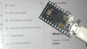 Arduino Pro Micro (ATMega32u4) deletes my political rants